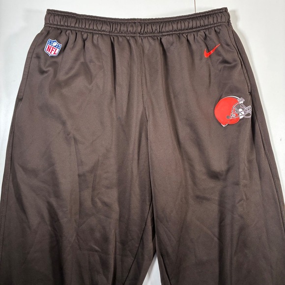 Nike Other - Nike Cleveland Browns Player Issue Sweatpants 3XL Brown NFL Onfield Therma-FIT